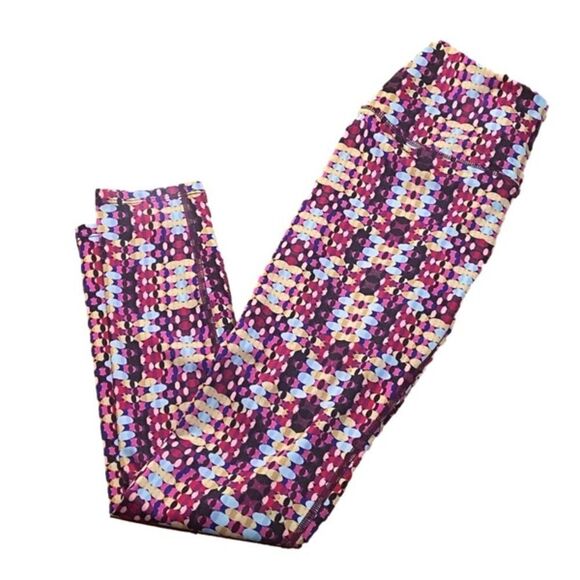 Free People Movement FP Multicolor Lose Control cross waist Leggings size XS - Picture 1 of 8